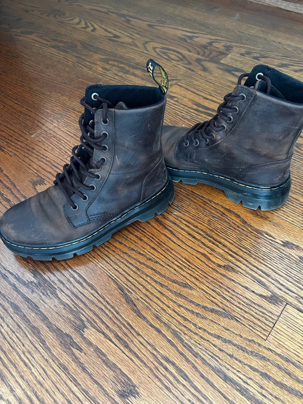 Brown Doc Martens Combs Leather - Picture 3 of 7